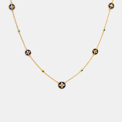 Sajke Necklace In Gold Plated 925 Silver