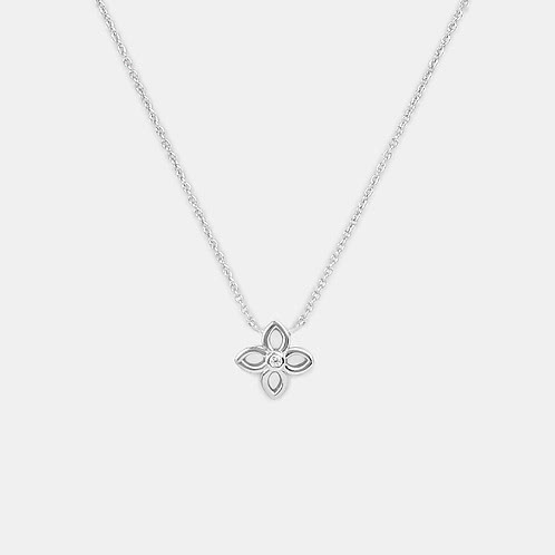 In Full Bloom Necklace in 925 Silver