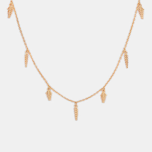 Honey Necklace Crafted in Gold Plated 925 Silver