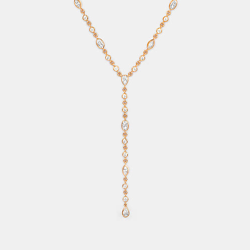 Smitten Necklace Crafted in Gold Plated 925 Silver