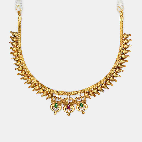 Satya Necklace in Gold Plated 925 Silver