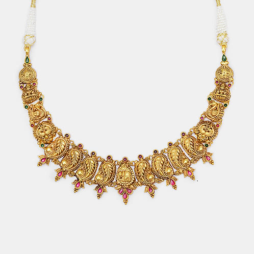 Nitya Necklace in Gold Plated 925 Silver