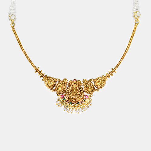 Idhika Necklace in Gold Plated 925 Silver