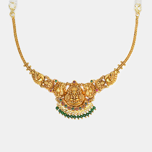 Ishwari Necklace in Gold Plated 925 Silver