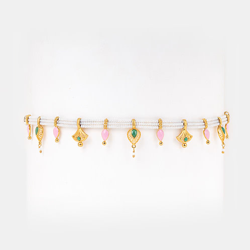 Mayura Malika Necklace in Gold Plated 925 Silver