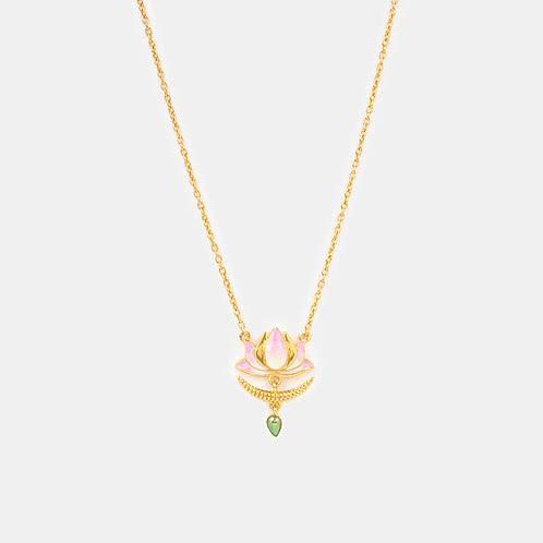 Kamal Kalan Necklace in Gold Plated 925 Silver
