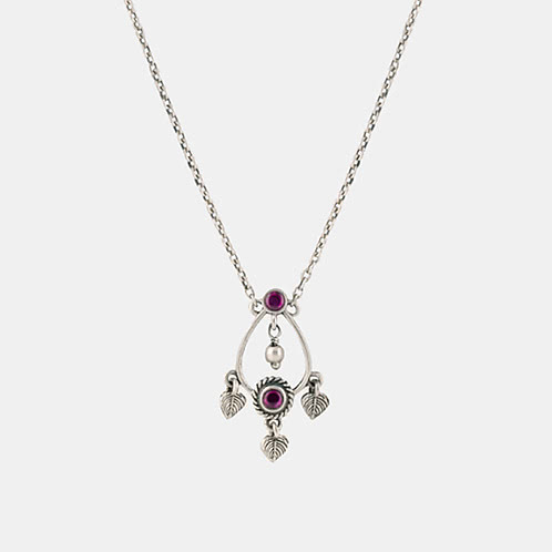 Guided By Intuition Elephant Necklace in 925 Silver