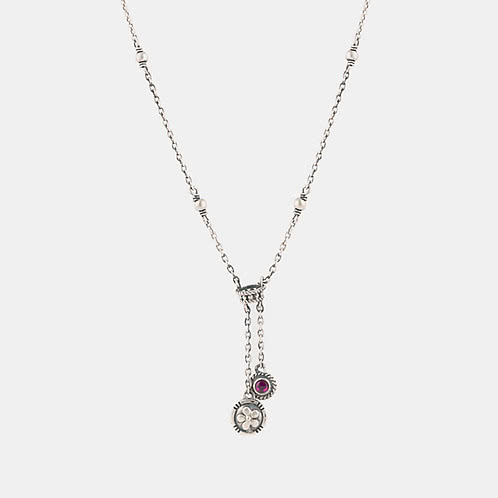 Guided By Kindness Elephant Necklace in 925 Silver