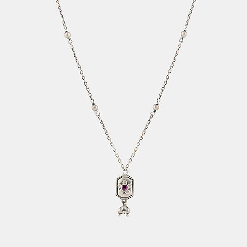 Guided By Compassion Elephant Necklace in 925 Silver