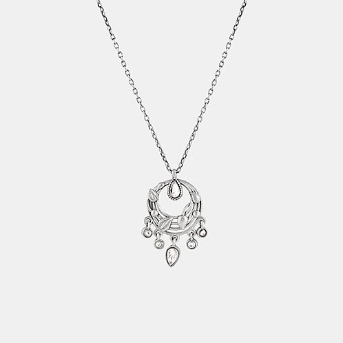 Josh Umang Necklace in 925 Oxidised Silver