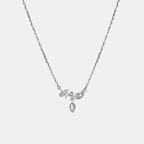 Aatishbaaji Necklace in 925 Oxidised Silver