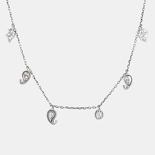 Thumak Thumak Necklace in 925 Oxidised Silver