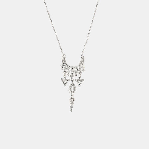 Odyssey Necklace in Oxidised 925 Silver