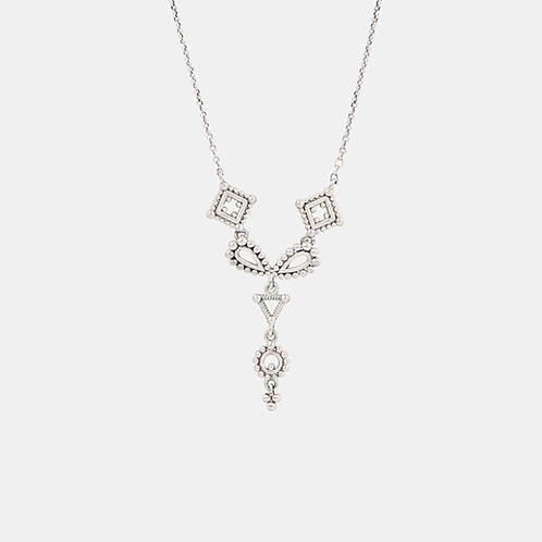 Spontaneity Necklace in Oxidised 925 Silver