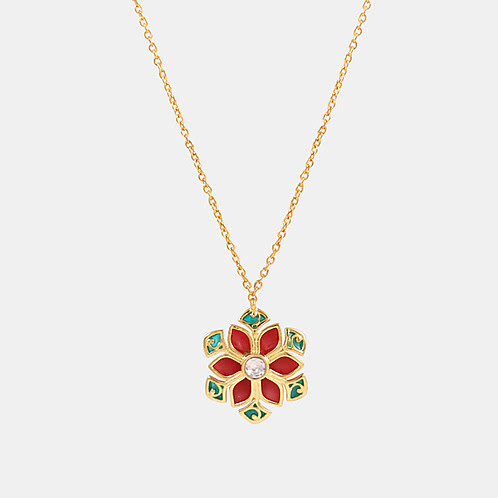 Shubh Aarambh Necklace In Gold Plated 925 Silver