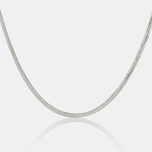Scale Necklace in 925 Silver