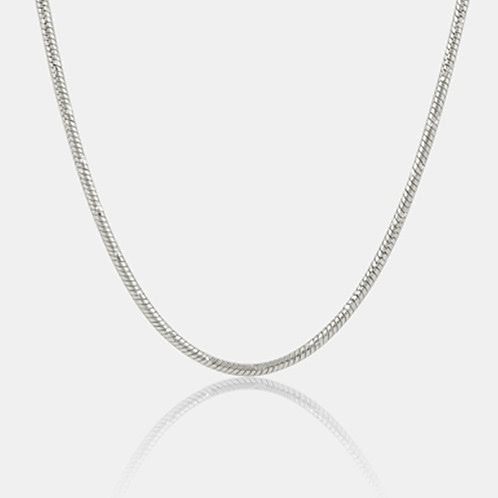 Stripe Necklace in 925 Silver