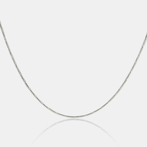 Coil Necklace in 925 Silver
