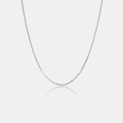 Braid Necklace in 925 Silver