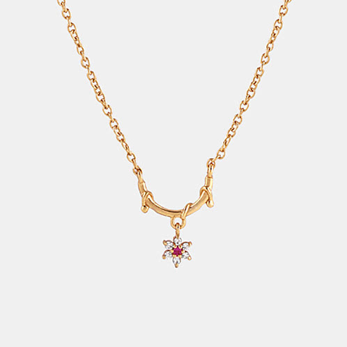 Festival of Petals Necklace in Gold Plated 925 Silver