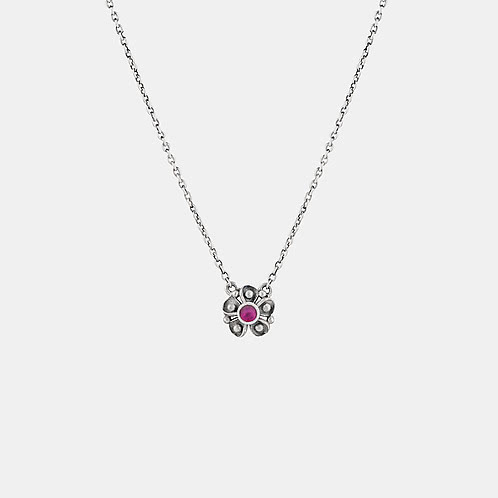 Naad Necklace in Oxidised 925 Silver