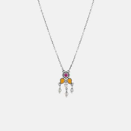Thirkan Necklace in Oxidised 925 Silver