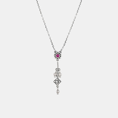 Gati Necklace in Oxidised 925 Silver