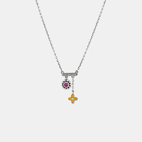 Swar Necklace in Oxidised 925 Silver