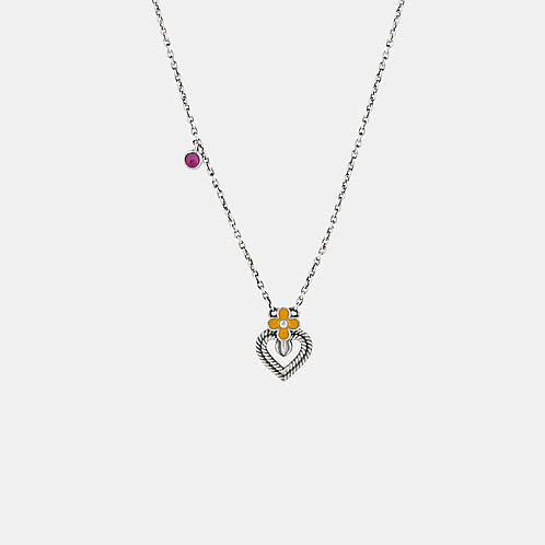 Alaap Necklace in Oxidised 925 Silver