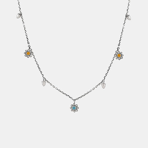 Ghoomer Necklace in Oxidised 925 Silver