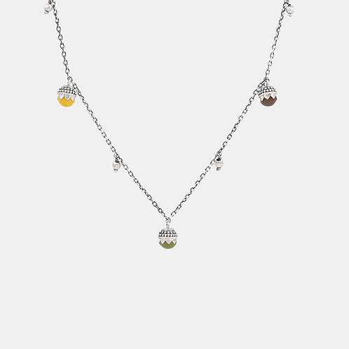 Mukul Necklace in Oxidised 925 Silver