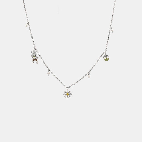 Torongo Necklace in Oxidised 925 Silver