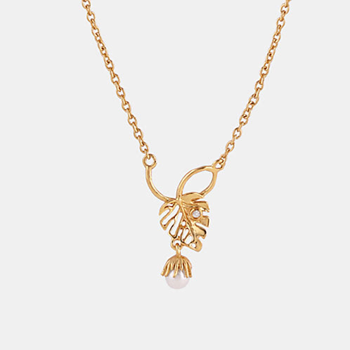 Drops of Abundance Necklace in Gold Plated 925 Silver