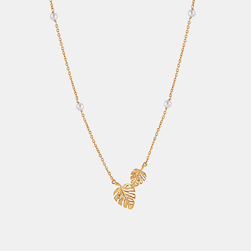 Pinnacle Necklace in Gold Plated 925 Silver
