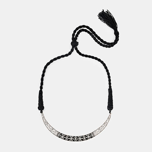 Fierce Chakram Necklace in 925 Silver