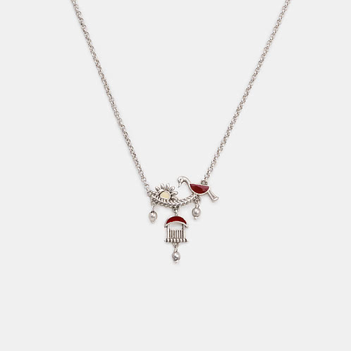 Nisarg Necklace in 925 Silver