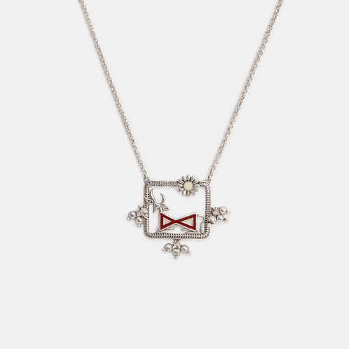 Dhenu Necklace in 925 Silver