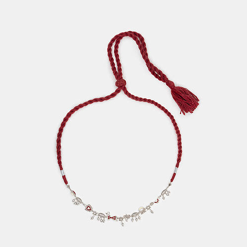 Bagicha Necklace in 925 Silver