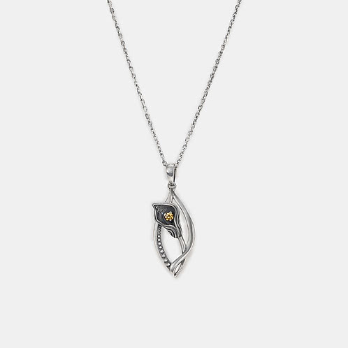 Lily of Giggles Necklace in 925 Silver