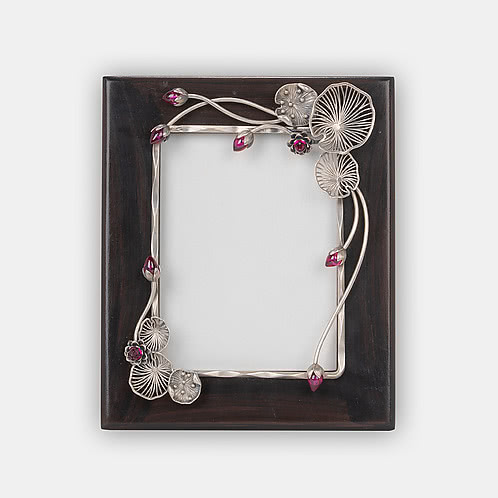 Oxidised Rise Above Failure Photo Frame in Oxidised 925 Silver