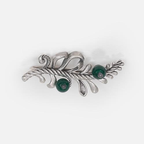 Revive Oxidized Brooch in 925 Silver