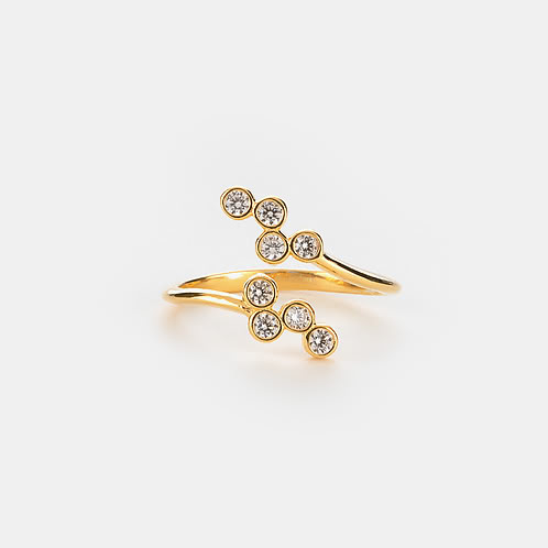 Buy Morni Banke Ring In Gold Plated Brass from Shaya by CaratLane