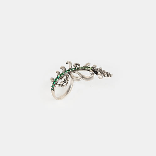 Uncover Oxidized Ring in 925 Silver