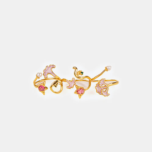 OTT Bestie Ring in Gold Plated 925 Silver