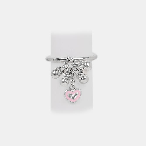Bring in the Care Heart Ring in 925 Silver