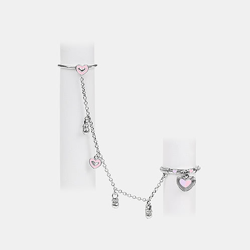 Bring in the Smiles Heart Ring in 925 Silver