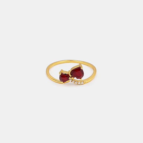 Hope Ring Ring In Gold-Plated 925 Silver