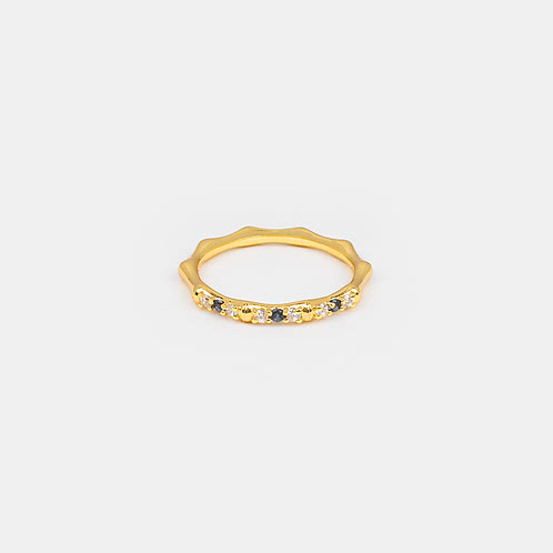 Magnificent Ring In Gold-Plated 925 Silver