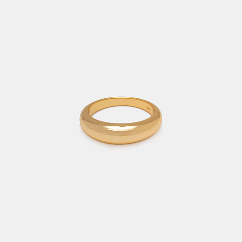 Aura Ring Crafted in Gold Plated 925 Silver
