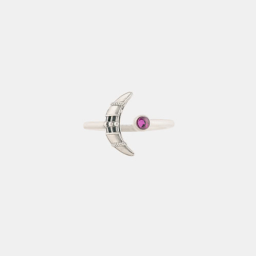 The Provider's Tusk Ring Elephant Ring in 925 Silver